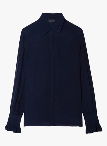 Blouse col v ZADIG&VOLTAIRE Bleu
